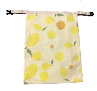 Reusable Beeswax Food Storage Bags Made From Linen And Cotton
